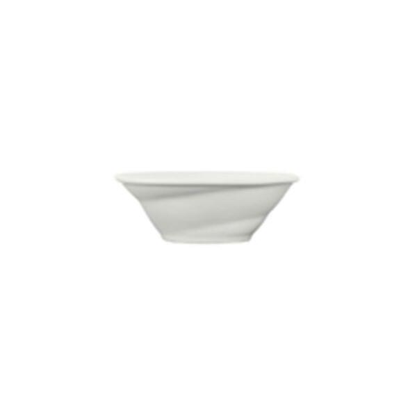 Tuxton China Vitrified China Spiral Bowl Porcelain White - 8 Oz - 1 Dozen GLP-400